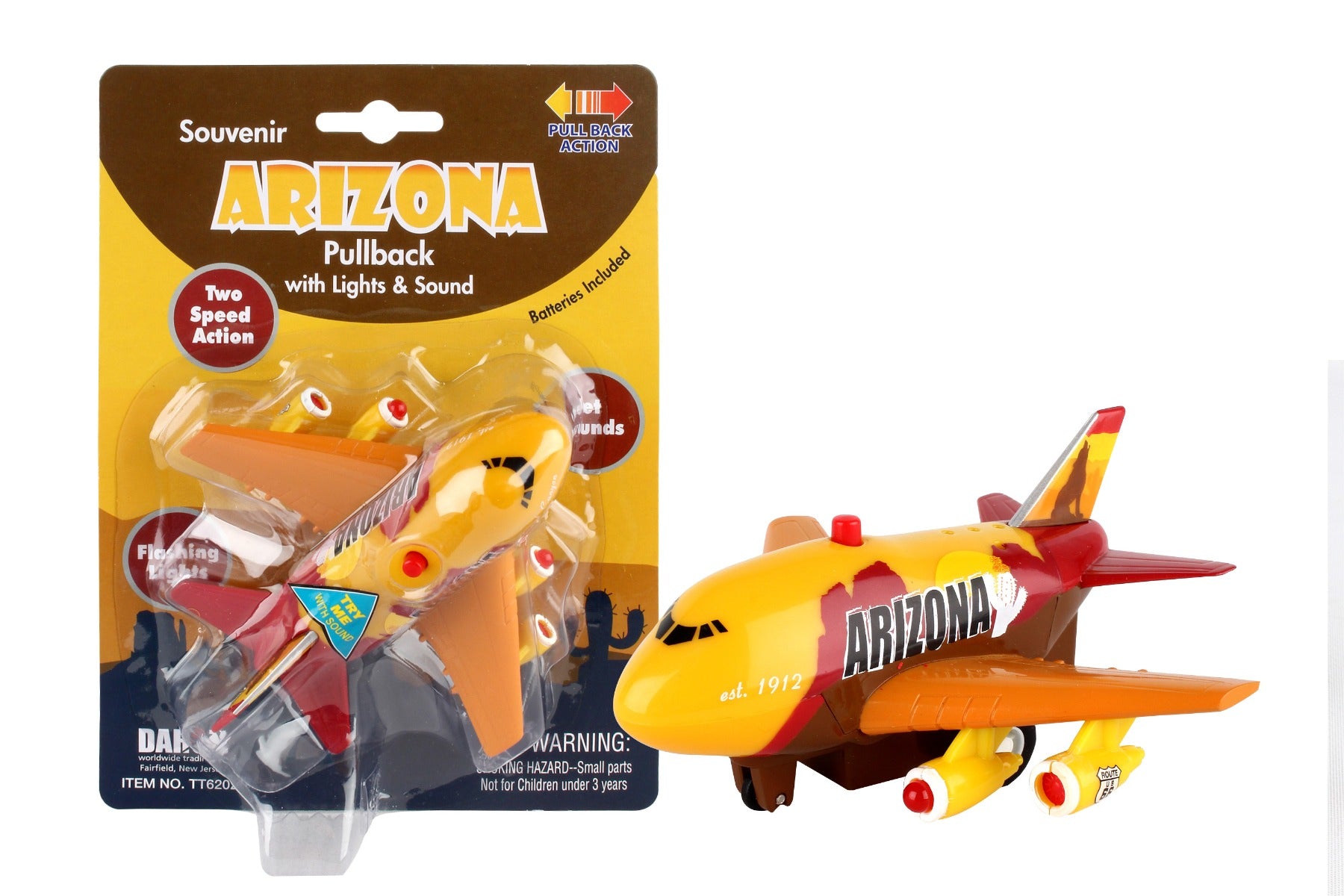Daron Toytech TT62020 Arizona Pullback W/Light & Sound