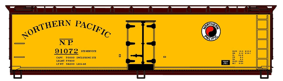 Accurail 48093 Ho 40'Wood Reefer Ltd Run Np
