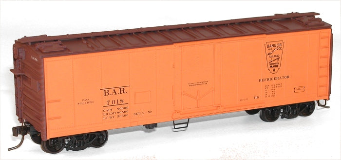 Accurail 8511 Ho 40'Pd Steel Reefer Bar