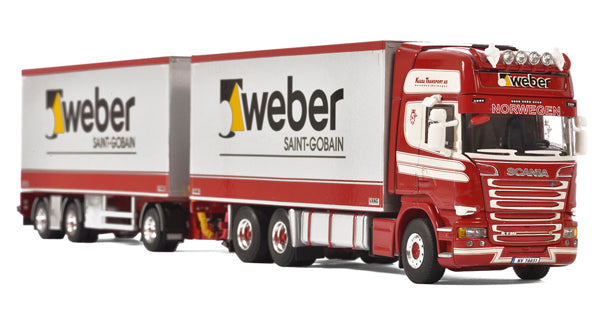 WSI 50406 1/50 Scale Kaasa Transport - Scania R Topline Tractor
