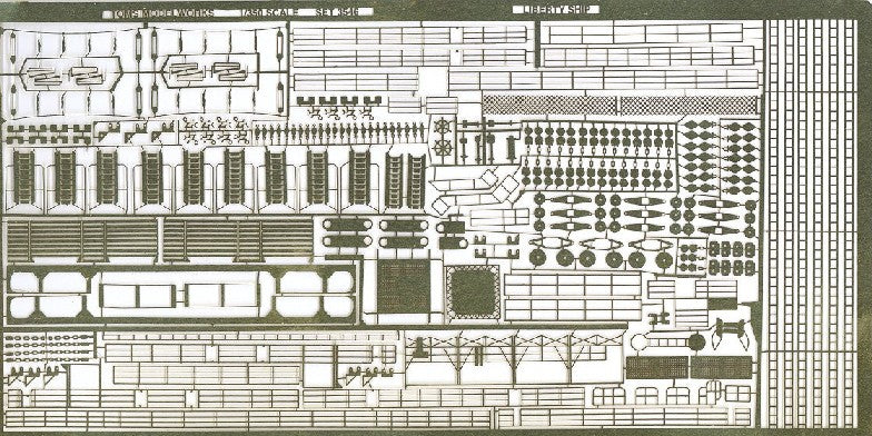 Toms Model Works 3546 1/350 Liberty Ship Detail Set for TSM #'s 5301 & 5308 (D)