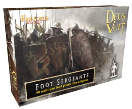Fireforge Games G4 28mm Deus Vult: Foot Sergeants (48)