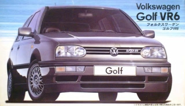 Fujimi Models 12093 1/24 1991 Volkswagen Golf VT6 5-Dr Hatchback Car