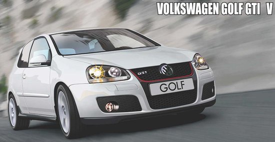 Fujimi 12315 1/24 Volkswagen Golf GTI V 2-Door Sports Car