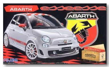 Fujimi 12383 1/24 Fiat Abarth 500 Esseesse Compact 2-Door Car