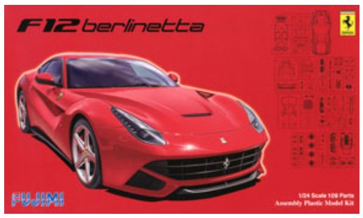 Fujimi 12562 1/24 Ferrari F12 Berlinetta Sports Car