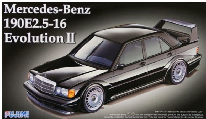 Fujimi Models 12571 1/24 Mercedes Benz 190E 2.5-16 Evolution II 4-Door Car