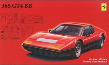 Fujimi Models 12651 1/24 Ferrari 365 GT4/BB Sports Car