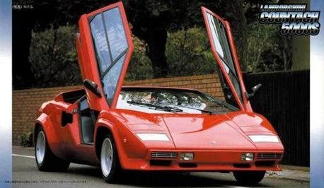 Fujimi 12684 1/24 Lamborghini Countach 5000S Quattrovalvole Sports Car