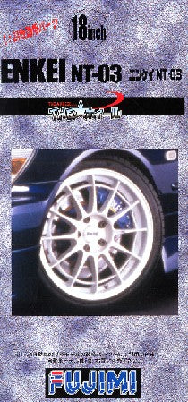 Fujimi Models 19297 1/24 Enkei NT03 18" Tire & Wheel Set (4)