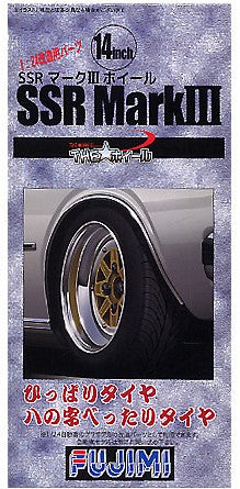Fujimi Models 19334 1/24 SSR Mark III 14" Tire & Wheel Set (4)