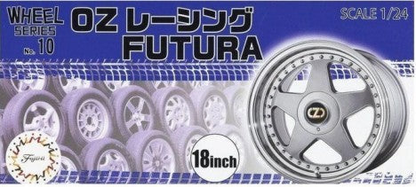 Fujimi 19351 1/24 OZ Racing Futura 18" Tire & Wheel Set (4)