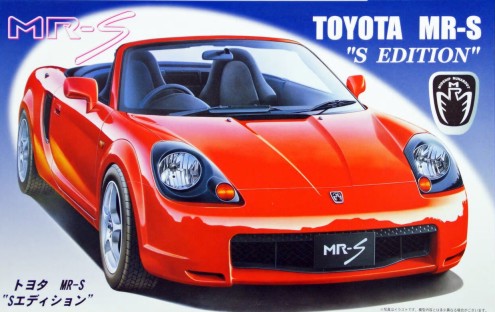 Fujimi 3535 1/24 Toyota MR-S 2-Door Convertible Car