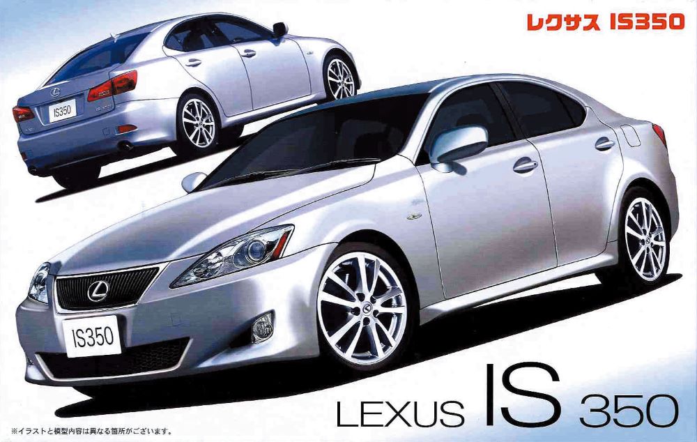 Fujimi 3674 1/24 Toyota Lexus IS350 4-Door Car (Re-Issue)