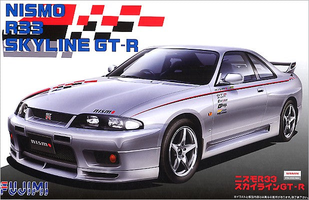 Fujimi 3835 1/24 Nissan R33 Skyline GT-R 2-Door Car