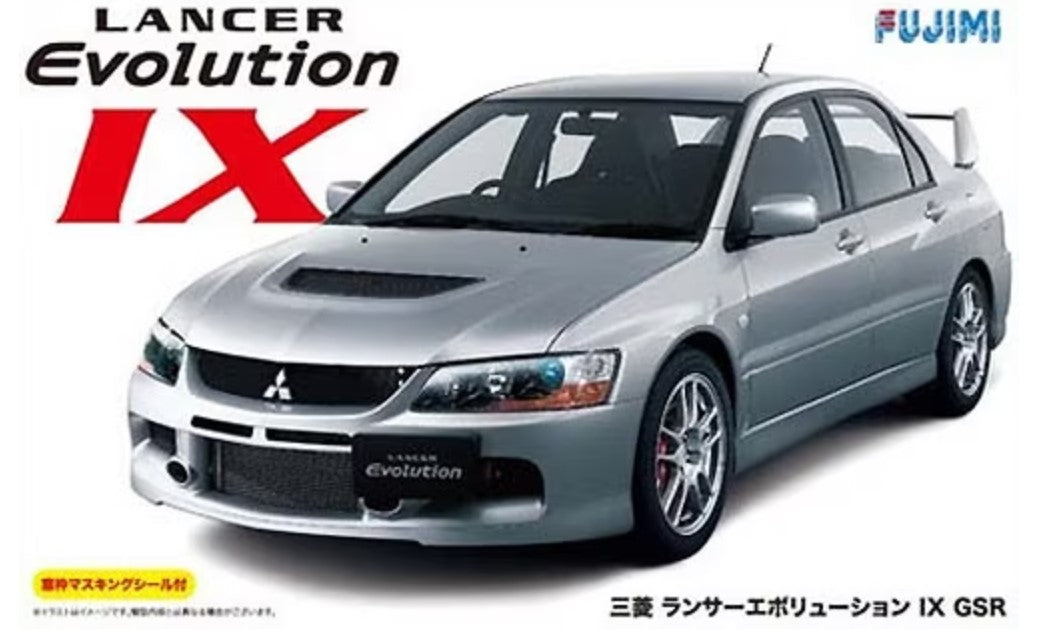 Fujimi 3918 1/24 Mitsubishi Lancer Evolution IX GSR Sports Car 