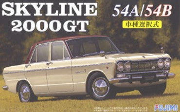 Fujimi 3938 1/24 Nissan Skyline 2000GT (S54A/B) 4-Door Car