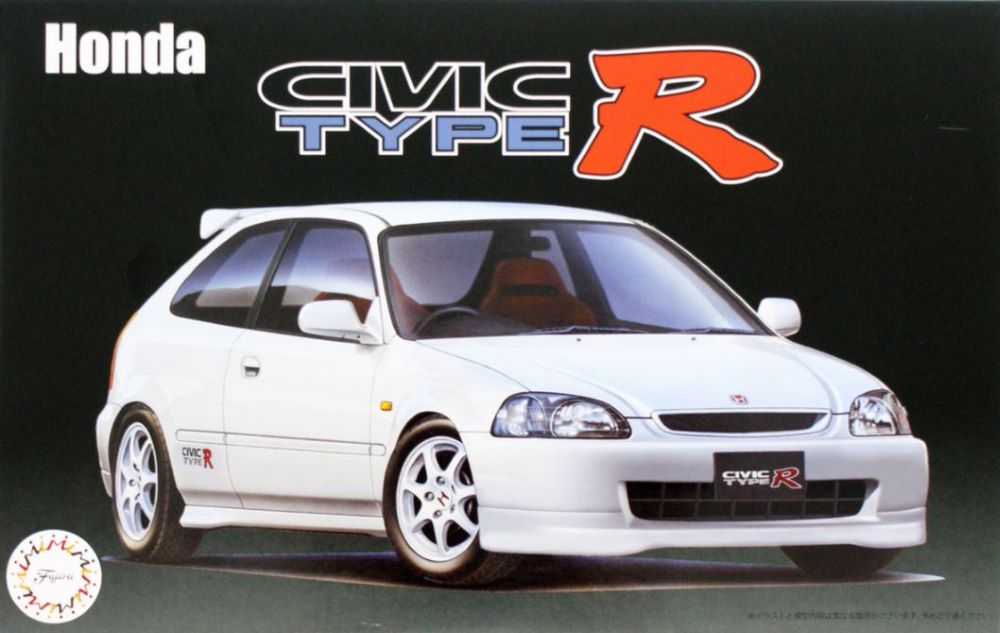 Fujimi 3998 1/24 Honda Civic Type R Early 2-Door Car