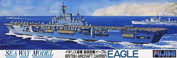 Fujimi Models 44124 1/700 British Eagle Aircraft Carrier Waterline