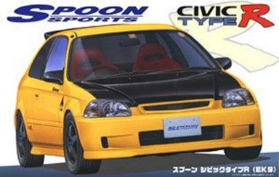 Fujimi 4635 1/24 Honda Civic Type R Spoon Sports 2-Door Car