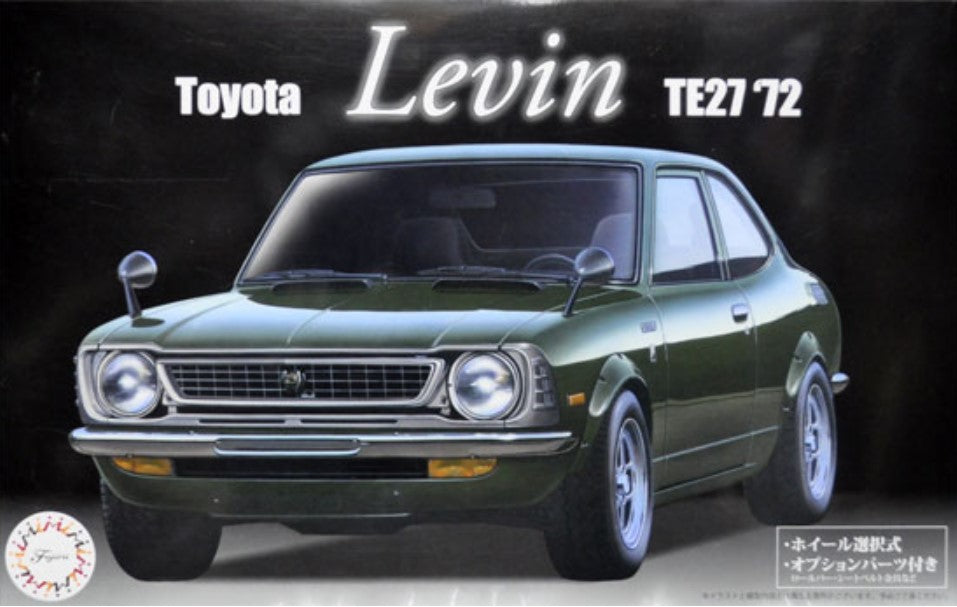 Fujimi 4644 1/24 1972 Toyota Corolla TE27 Levin 2-Door Car