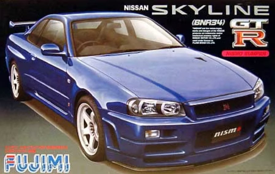 Fujimi 4660 1/24 Nissan Skyline GT-R BNR34 Nismo 2-Door Car