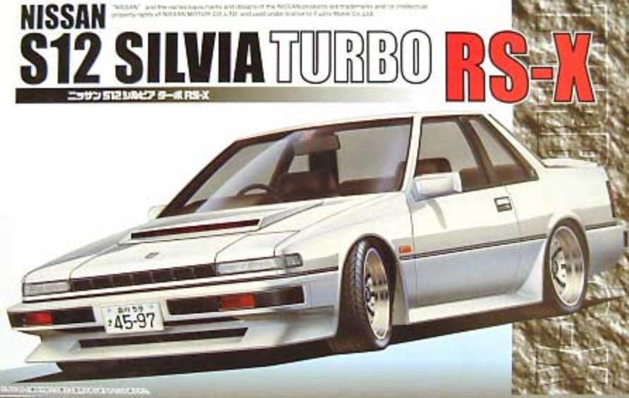 Fujimi 4662 1/24 Nissan S12 Silvia Turbo RS-X 2-Door Car