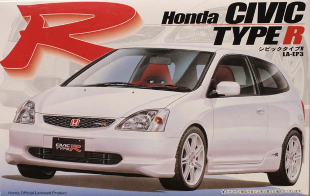 Fujimi 4686 1/24 2001 Honda Civic Type R 2-Door Car