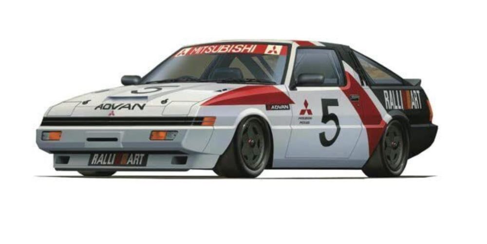 Fujimi 4689 1/24 1985 Mitsubishi Starion Turbo Inter Tec Race Car