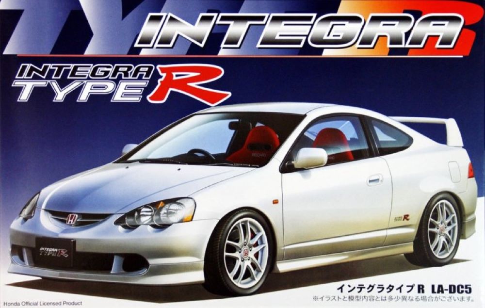 Fujimi 4710 1/24 2001 Honda Integra Type R 2-Door Car