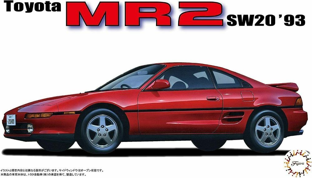 Fujimi 4730 1/24 1993 Toyota MR2 SW20 Sports Car 