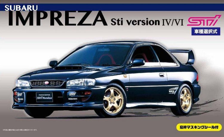 Fujimi 4752 1/24 Subaru Impreza Sti Version IV/VI 2-Door Car