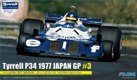 Fujimi 9090 1/20 Tyrrell P34 1977 Japan GP Long Chassis Version Race Car