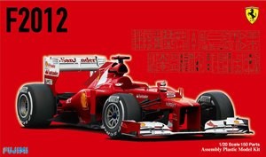 Fujimi 9199 1/20 Ferrari F2012 Malaysia GP Race Car