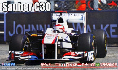 Fujimi 9208 1/20 Sauber C30 Japan/Monaco/Brazil GP Race Car