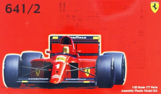 Fujimi 9214 1/20 Ferrari 641/2 Mexico/France GP Race Car