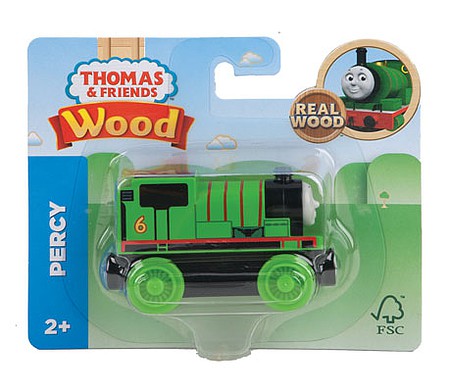 Fisher Price GGG30 V Scale Thomas and Friends(TM) Wooden Railway -- Percy #6 (green)