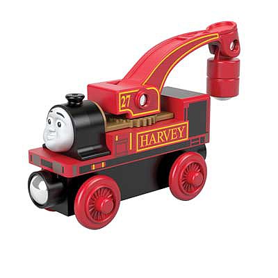 Fisher Price GGG32 V Scale Harvey - Thomas and Friends(TM) Wooden Railway -- Red, Black