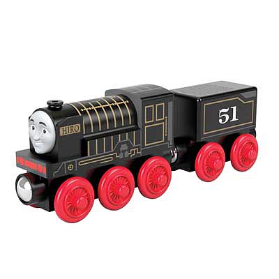 Fisher Price GGG67 V Scale Hiro - Thomas and Friends(TM) Wooden Railway -- Black, Red