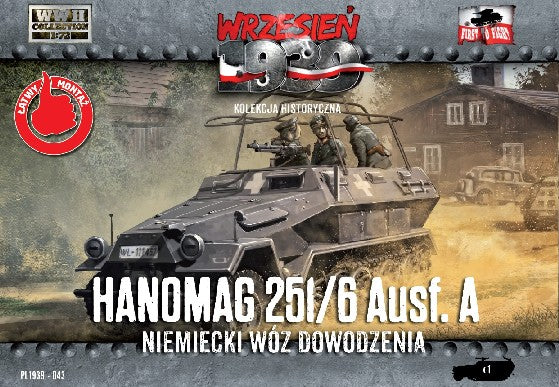 First to Fight 43 1/72 WWII Hanomag 251/6 Ausf A Halftrack