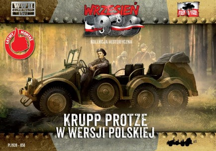 First to Fight 50 1/72 WWII Krupp Protze Polish Army Version Truck