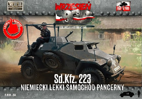 First to Fight 54 1/72 WWII SdKfz 223 German Light Armored Car