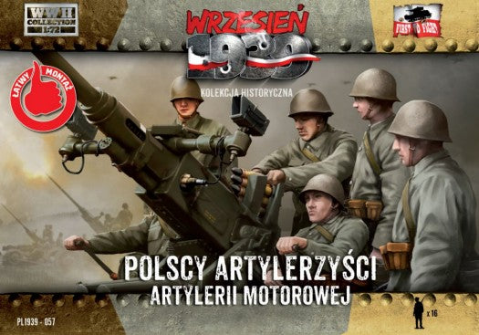 First to Fight 57 1/72 WWII Polish Anti-Air Gun Crew (16)