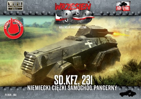 First to Fight 64 1/72 WWII SdKfz 231 German Heavy Armored Car