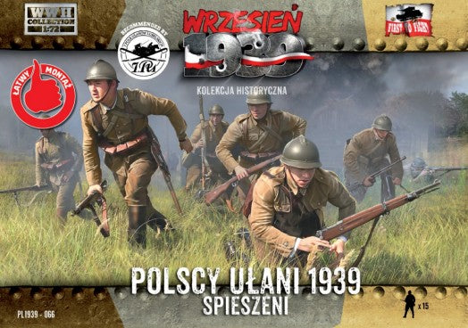 First to Fight 66 1/72 WWII Polish Uhlans on Foot (15)