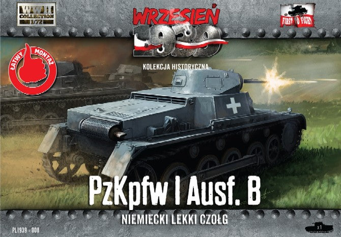 First to Fight 8 1/72 WWII PzKpfw I Ausf B German Light Tank