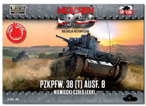 First to Fight 86 1/72 WWII PzKpfw 38(T) Ausf B German Light Tank