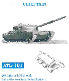Friulmodel 101 1/35 Chieftain Track Set (200 Links) (D)