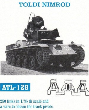 Friulmodel 128 1/35 Toldi Nimrod Track Set (250 Links) (D)
