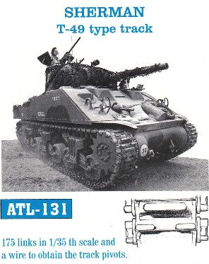 Friulmodel 131 1/35 Sherman T49-Type Track Set (175 Links)